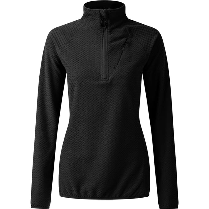 Dare 2B Dames/Dames Switch Up Fleece Top (Zwart)