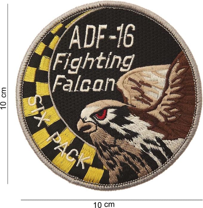 Embleem stof ADF-16 Fighting falcon