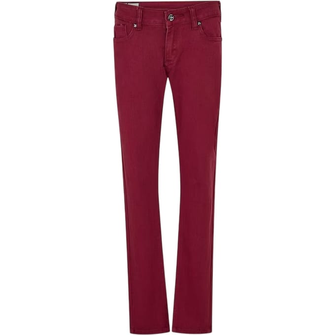 Criminal Damage Heren Skinny Jeans (Wijn)