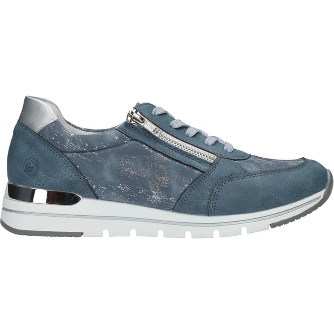 Remonte Sneakers blauw Synthetisch - Maat 39
