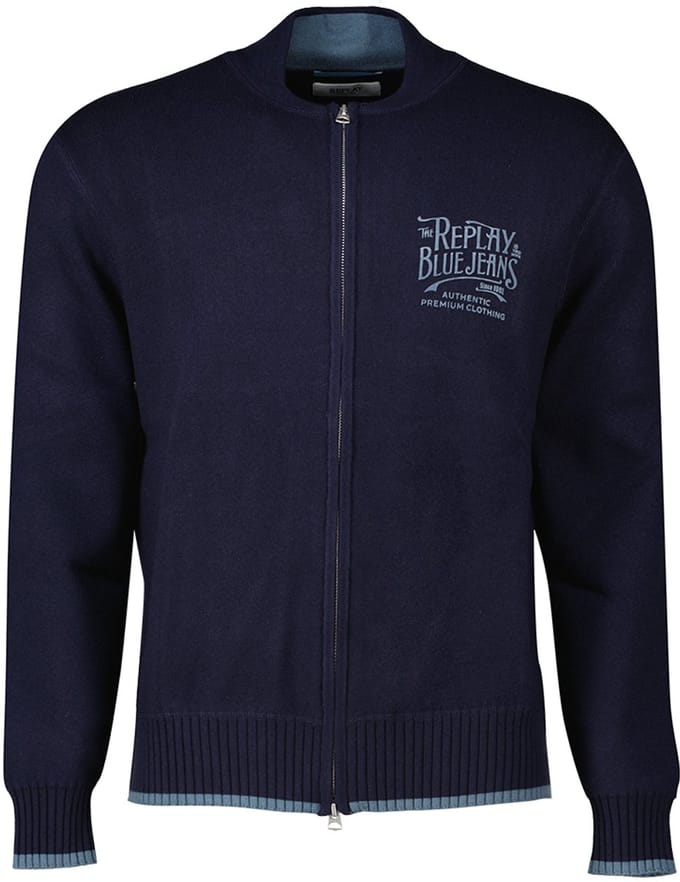Replay Uk4887.000.g23538 Trui Blauw S