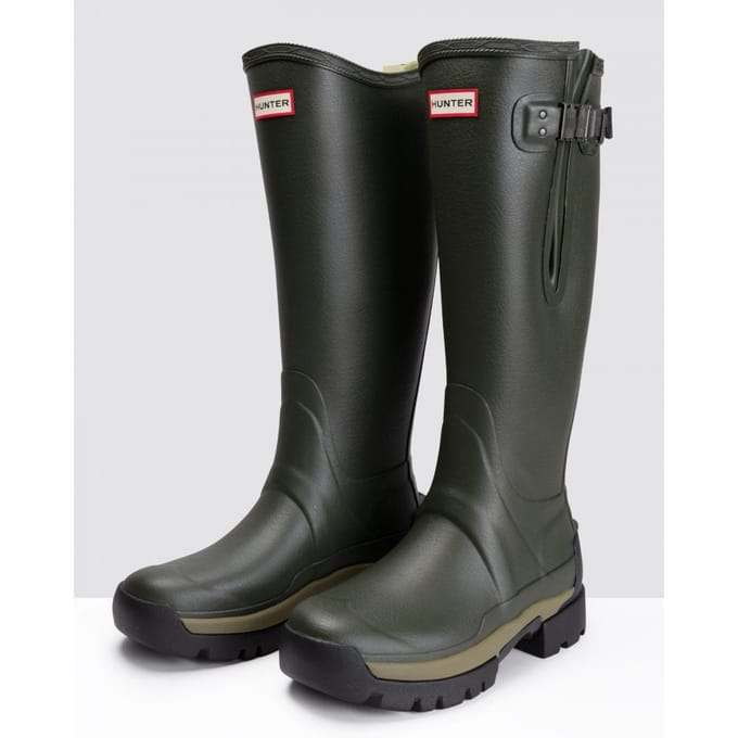 Hunter Balmoral Side Verstelbare 3mm Neo Gevoerde Tech Zool Dames Hoge Laars