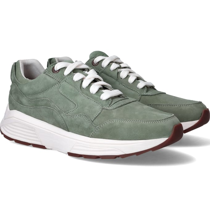 Xsensible Golden Gate Stretchwalker Sneakers - Heren - Groen - Maat:40