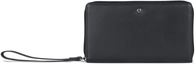 bugatti portemonnee Black Magic Ladies Long Zip Wallet Black zwart
