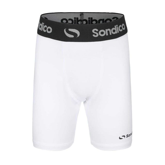 Sondico Kinder/Kinder Snug Fit Compressieshort (Wit)