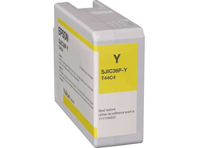Epson SJIC36P(Y) - yellow - original - ink cartridge