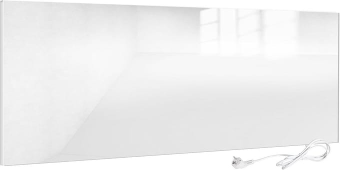 Glazen Infraroodverwarming 700W met Thermostaat - Efficiënt Wandpaneel met Carbon-Crystal Technologie