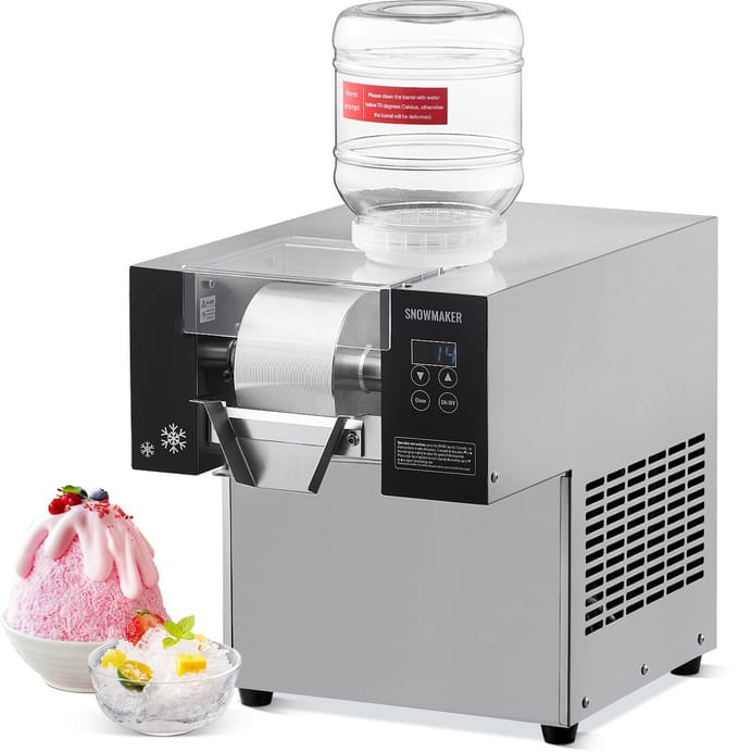 Commerciële Snowflake Ice Maker van - Vermogen van 176,4 Pond/24 Uur Voor Ultieme Koeling