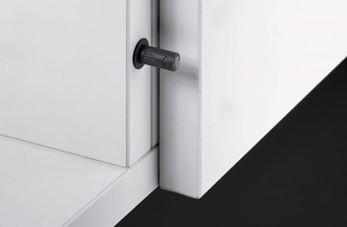 Druksnapper - Kunststof - Hettich - 9089607 push to open magnet, om in te boren, lange slag