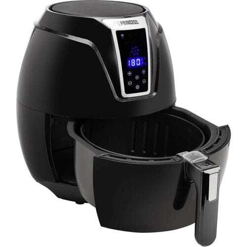 Princess Digitale Airfryer XL 182021 - Heteluchtfriteuse - 3.2 liter - 8 voorgeprogrammeerde programma’s - Inclusief grillrek - Zwart