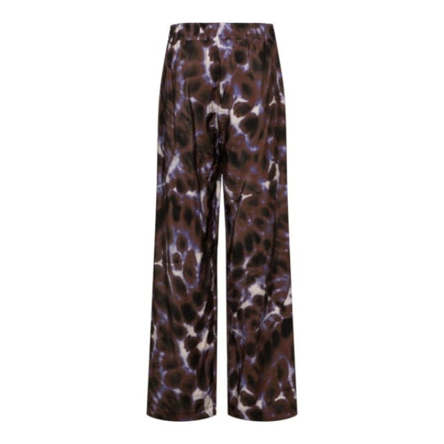 &Co Woman &co women broek nadine purple tie-dye iris multi
