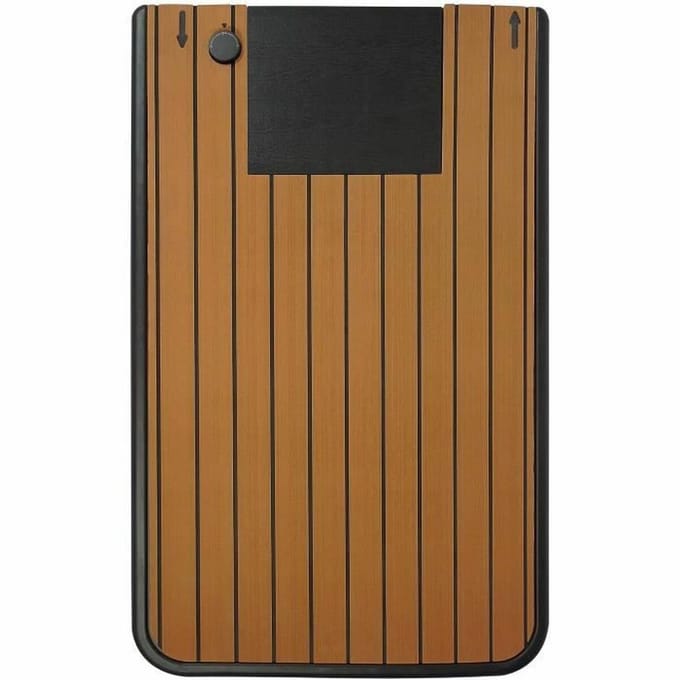UBBINK solar douchesteun - 20 liter waterreserve - Teak