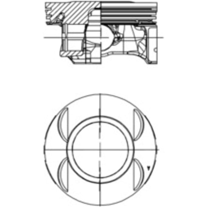 Zuiger KOLBENSCHMIDT 40199610