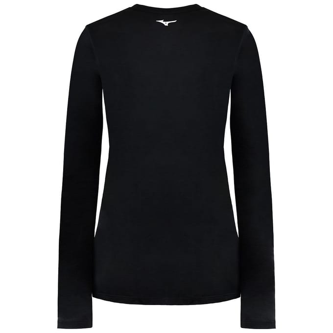 Mizuno Impulse Core Graphic Heren Zwart Top