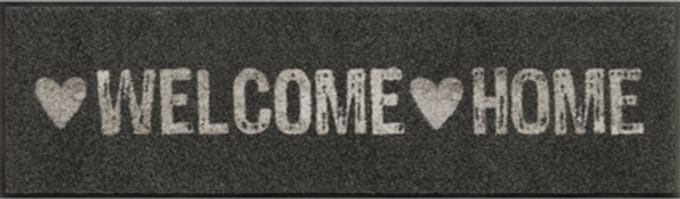 Kleen-Tex Wash+Dry Design Wasbare Deurmat - Loper - Warmly Welcome - 35 x 120cm