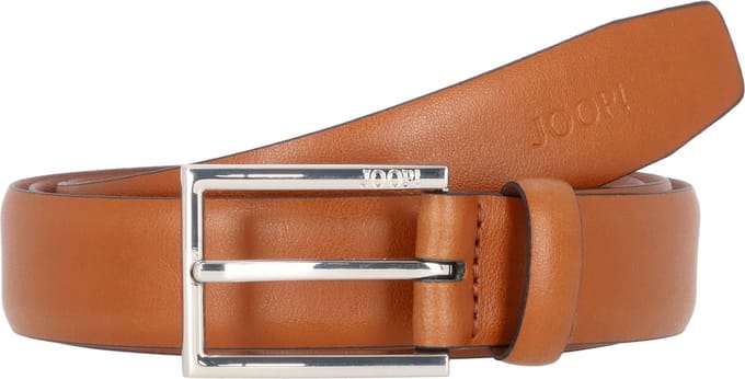 JOOP! Leren Riem Coll. Belt 3,0 CM W100 Cognac Bruine