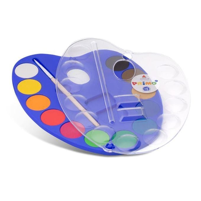 Primo Waterverfset Junior 12 Kleuren