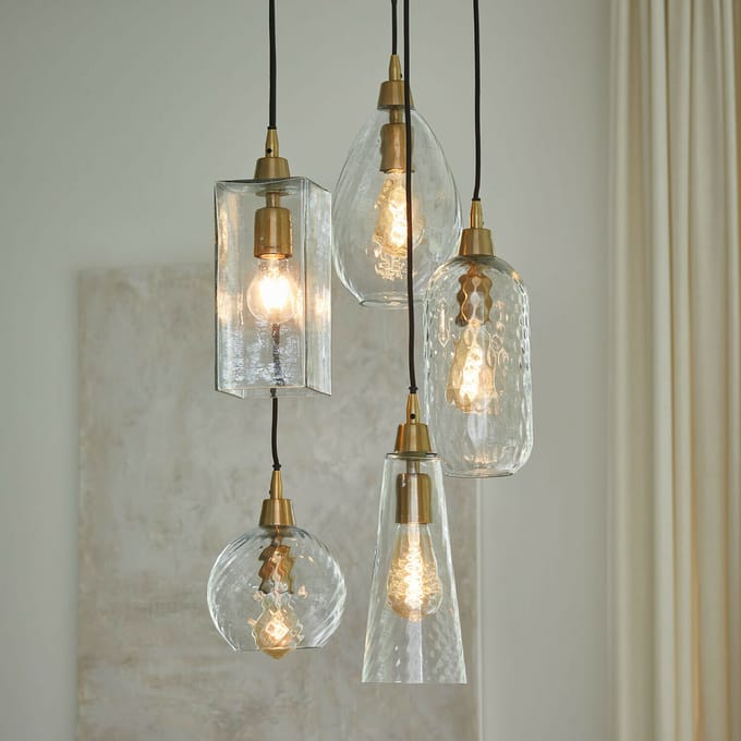 LOBERON Hanglamp Brightmoor helder/goudkleurig