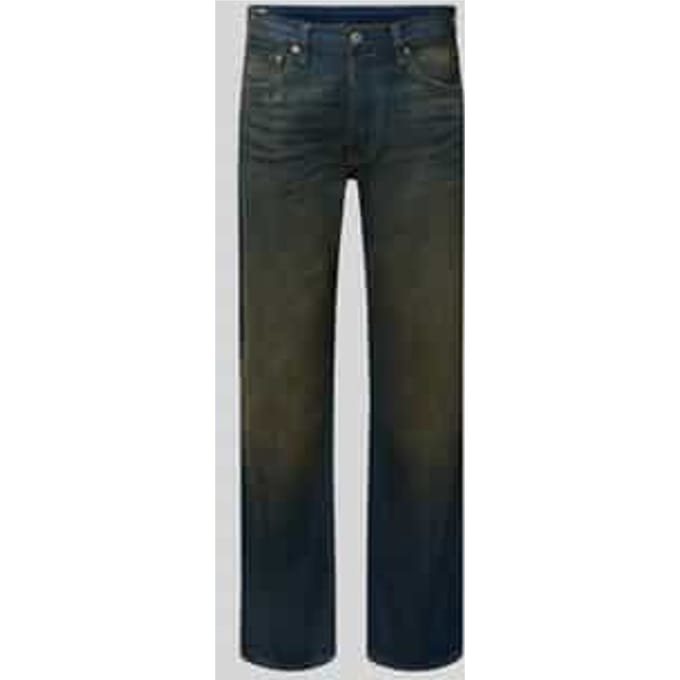 Wide fit jeans met 5-pocketmodel