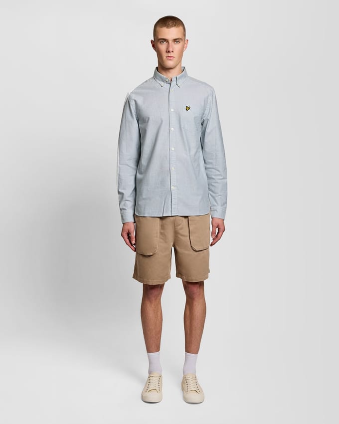 Lyle & Scott - Hemd - Groen - M