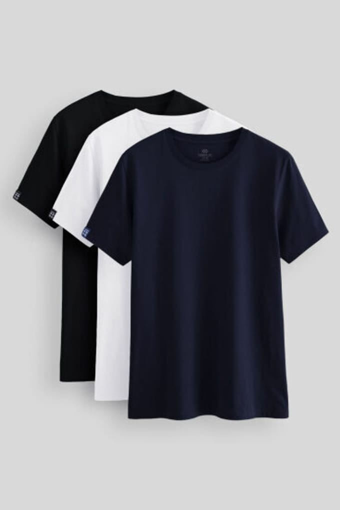 Comfort Fit Ronde Hals T-Shirt