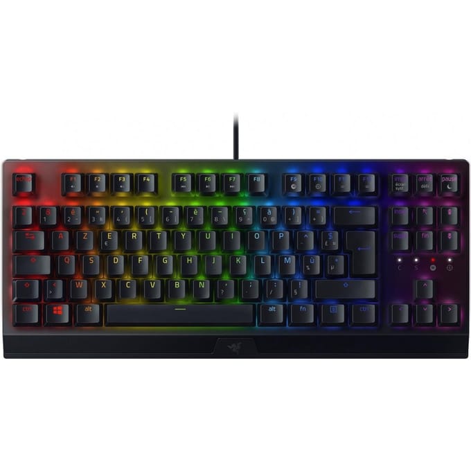 Razer BlackWidow V3 Pro FR Qwerty Mechanisch Gaming Toetsenbord - Groene Switch