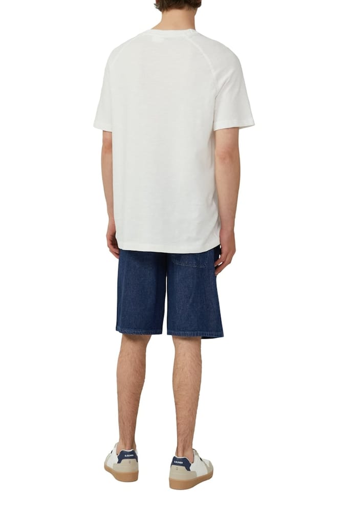 Comfort Fit kort denim middelhoge taille rechte pijp met trekkoord s.Oliver