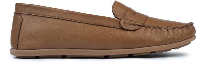 Omnio jessa loafers dames bruin leer