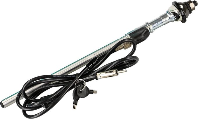 Calearo universele telescoop Antenne chroom Incl. 1.5 mtr kabel