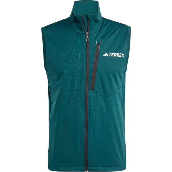 adidas Terrex XPR Softshell Hardloopvesten Heren-groen