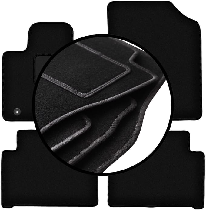 Complete set veloursmatten voor: Kia Sorento IV SUV (2020-)