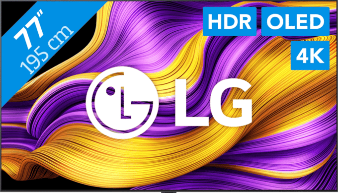 LG G5 OLED77G55LW - 77 inch - 4K OLED Evo Max - 2025 - Smart TV