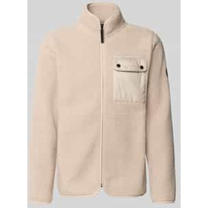 Regular fit jack met opstaande kraag model 'Peter'