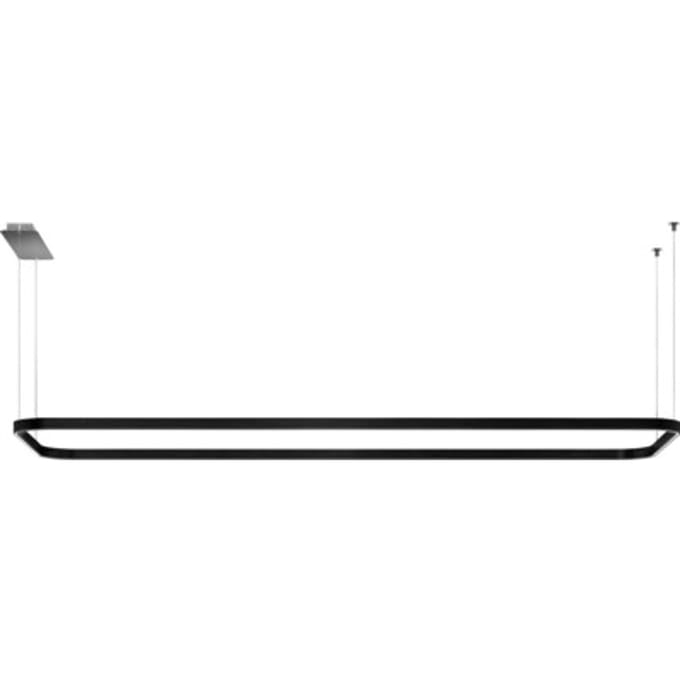 SMEG Lighting Matt Black LSLS18MB 180cm Rail light, matt black frame