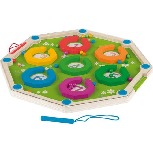 LUPILU Houten reken speelgoed (Magnetisch doolhof)