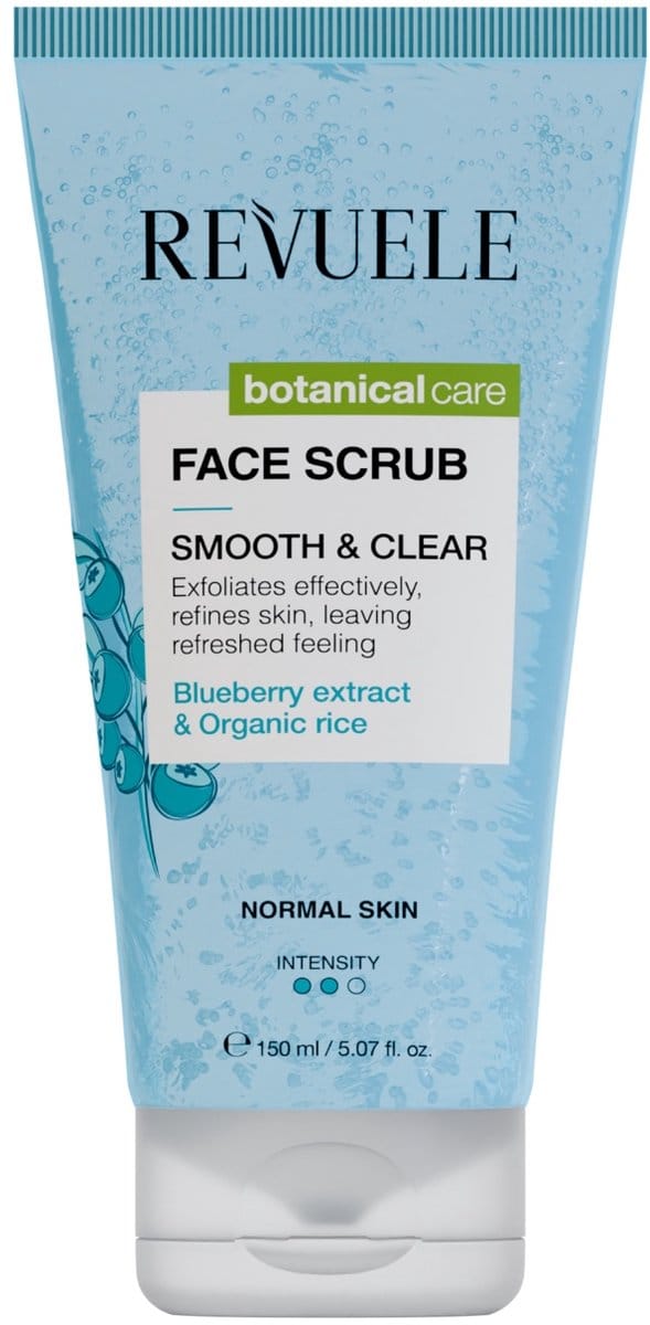 Revuele Botanical Care Face Scrub 150ml Smooth & Clear