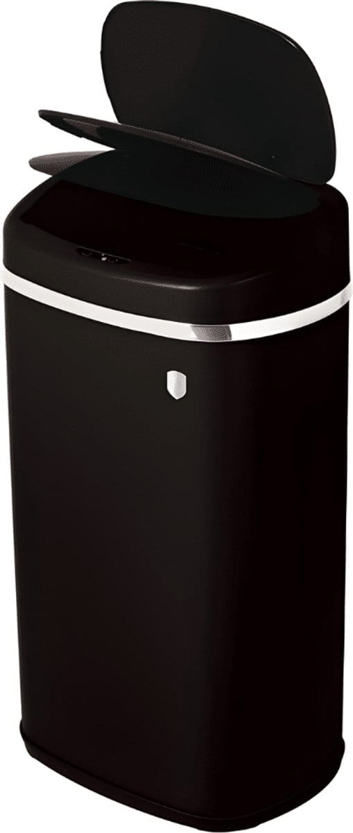 Berlinger Haus 9526 - Pedaalemmer 58 liter - Matt Black Collection - Sensorbin - prullenbak - afval