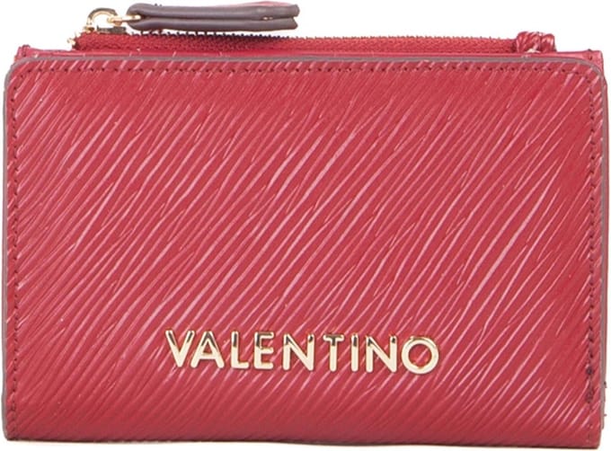 VALENTINO Portemonnee Posillipo Zip Around Wallet Rosso Scuro Donkerrood
