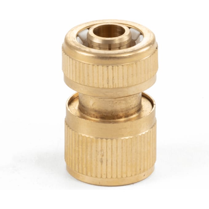 Quick coupling, brass d/15 535
