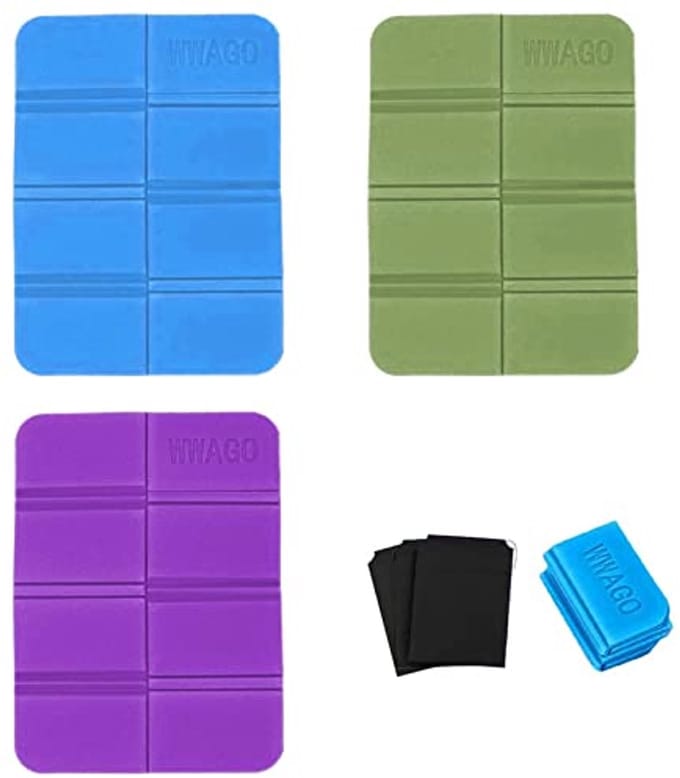 Opvouwbaar Zitkussen Set van 3 voor Camping en Outdoor Activiteiten