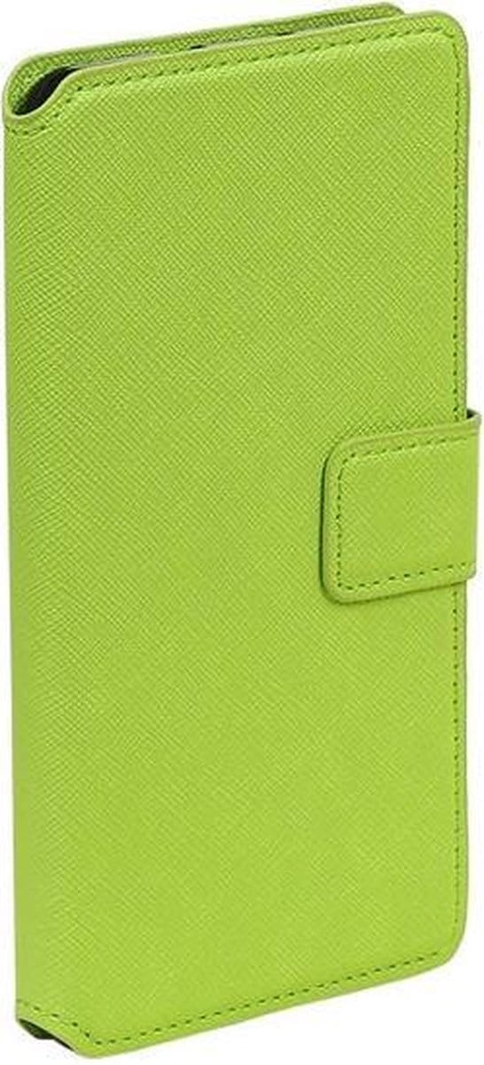 Groen HTC 10 TPU wallet case booktype hoesje HM Book