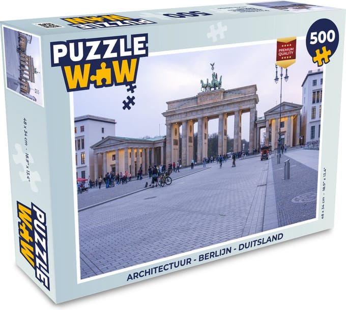 Puzzel Architectuur - Berlijn - Duitsland - Legpuzzel - Puzzel 500 stukjes