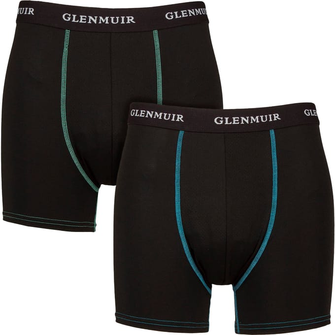 2-Pack Heren Prestatietruncs | Ademend Rekbare Sportieve Ondergoed