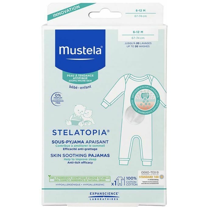 Bebe Stelatopia Skin Shooting Pajamas (atopic-prone Skin) 6-12 Months / 67-74 Cm 1ml