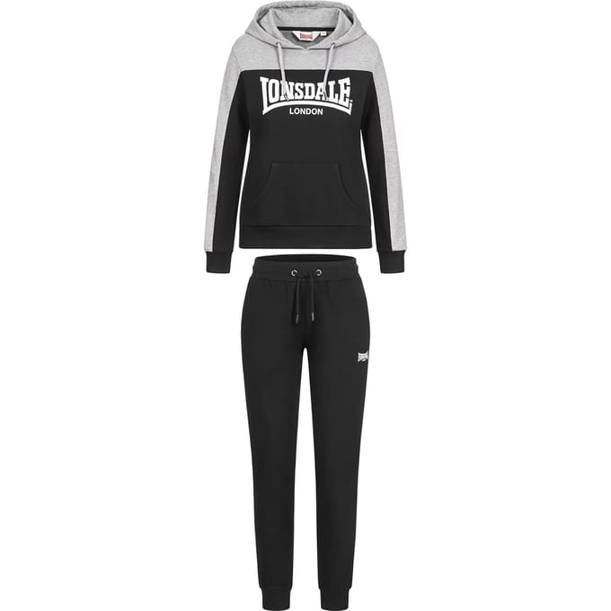 Lonsdale Dames trainingspak met capuchon LURGAN