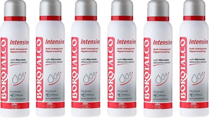 Borotalco Deo Spray Intensive - 6 x 150 ml