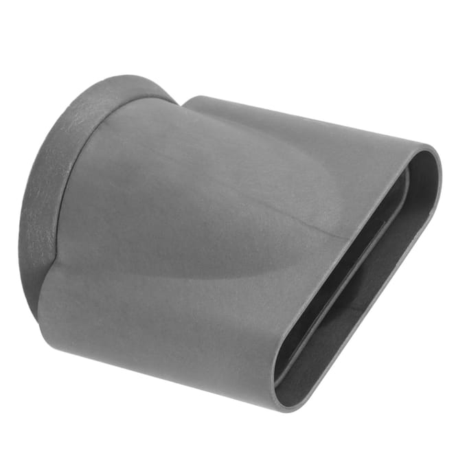Brede Mondstuk voor Föhn Vervanging Blaas Plat Kapsalon Styling Tool voor HD01 HD02 gray