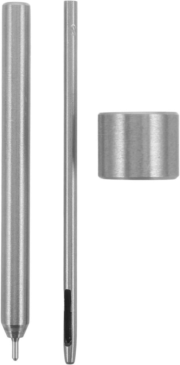 Oogjesponsset Metaal - Gereedschap Set - Kleding Maken - Handmatige Perforatie - 2 mm Ring - Zilver