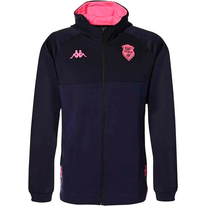 Kinder trainingsjack met capuchon Stade Français Arufeod 6 2022/23