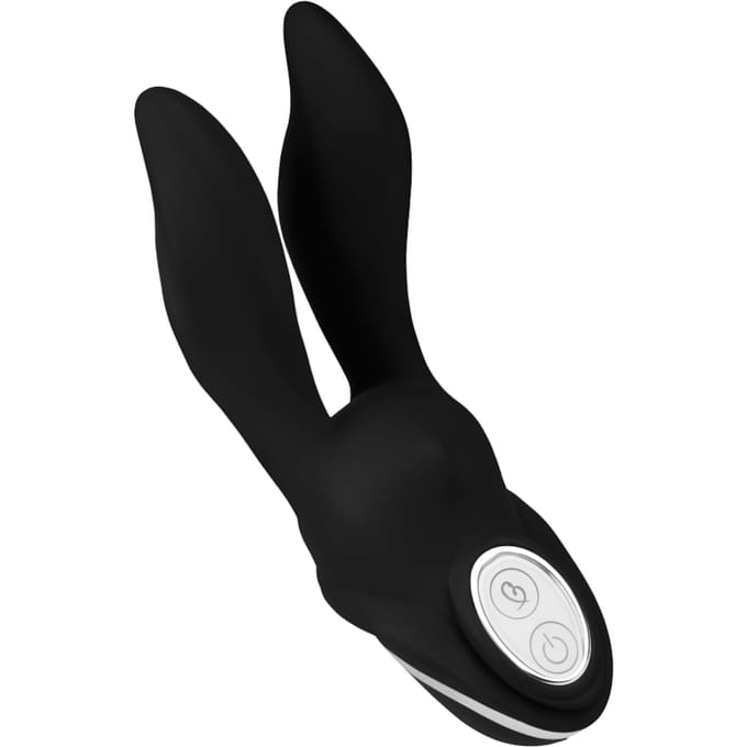 EIS, siliconenvibrator "Honey Bunny", 7 programma's, veelzijdige stimulatie, zwart